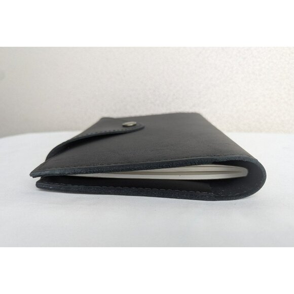 FINAL PRICE DROP NEW Portland Leather Goods PLG Large Snap Journal Black - Picture 3 of 9